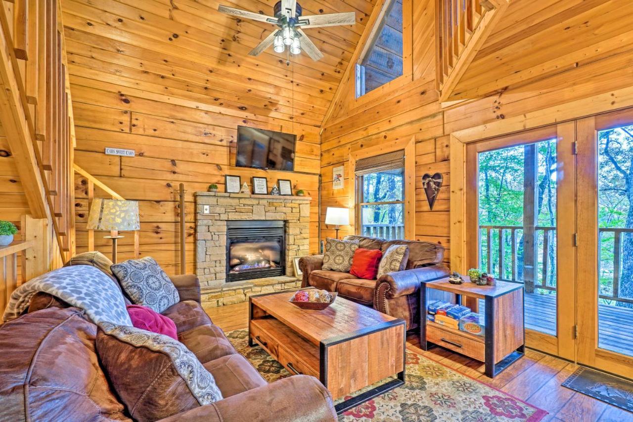 Grin N Bear It Cabin With Hot Tub And Fire Pit! Pigeon Forge Εξωτερικό φωτογραφία